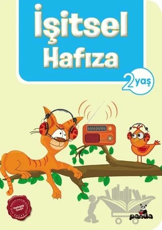 İşitsel Hafıza 2 Yaş – Afife Çoruk – Beyaz Panda Yayınları kitap kapağı