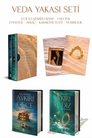Veda Yakası 2 Kitap Kutulu Set – Rana Büyüklü – Ren Kitap kitap kapağı