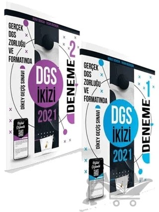 2021 DGS İkizi 2 Özgün Deneme Sınavı Dijital Çözümlü – İhsan Güverçin, Murat Boncuk – Pelikan Tıp Teknik Yayıncılık kitap kapağı