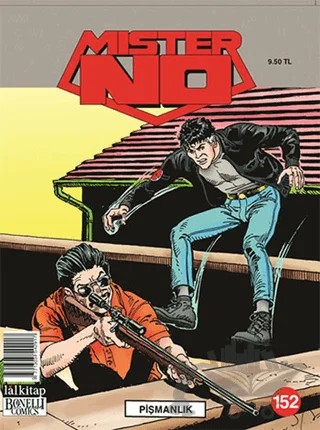 Mister No Sayı: 152 - Pişmanlık – Lal Kitap kitap kapağı