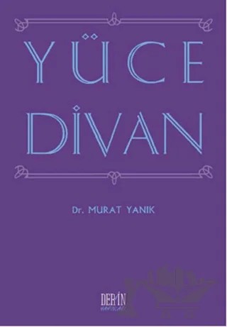 Yüce Divan – Murat Yanık – Derin Yayınları kitap kapağı