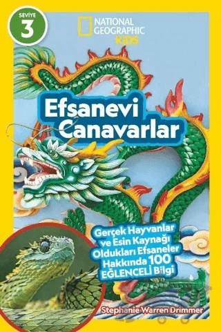 National Geographic Kids - Efsanevi Canavarlar – Stephanie Warren Drimmer – Beta Kids kitap kapağı