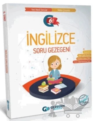 6. Sınıf İngilizce Soru Gezegeni – Yeliz Durukan – Gezegen Yayıncılık kitap kapağı