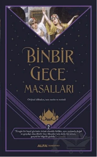 Binbir Gece Masalları - 2 (Ciltli) – Kolektif – Alfa Yayınları kitap kapağı