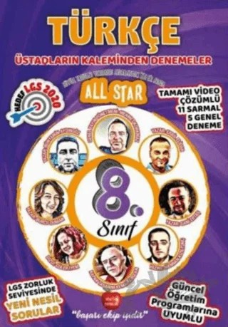 8. Sınıf Türkçe All Star Deneme – Kolektif – Newton Yayınları kitap kapağı