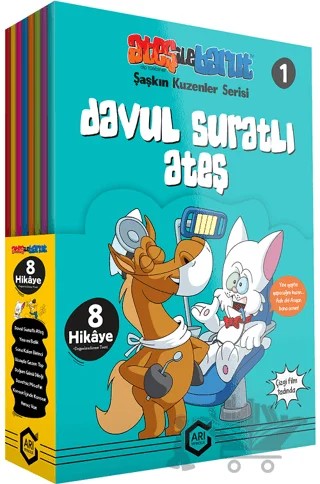 Ateş İle Barut Set – Kolektif – Arı Yayıncılık kitap kapağı