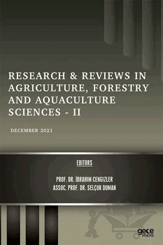 Research and Reviews in Agriculture, Forestry and Aquaculture Sciences 2 – Selçuk Duman, İbrahim Cengizler – Gece Kitaplığı kitap kapağı