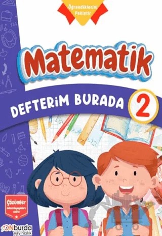 2. Sınıf Matematik Defterim Burada – Kolektif – ONburda Yayınları kitap kapağı