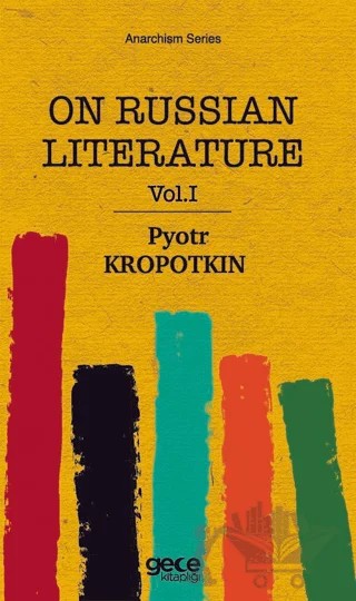 On Russian Literature Vol 1 – Pyotr Kropotkin – Gece Kitaplığı kitap kapağı