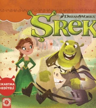 Şrek DreamWorks – K. Emily Hutta – Artemis Yayınları kitap kapağı