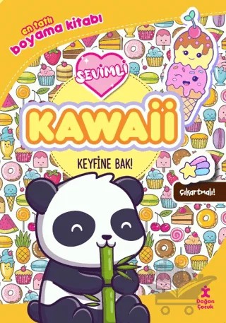 Kawaii Boyama Kitabı Keyfine Bak – Kolektif – Doğan Çocuk kitap kapağı