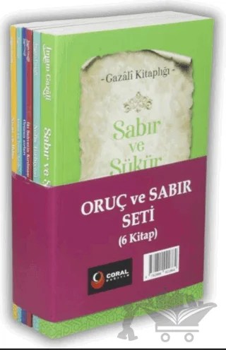 İmam Gazali - Oruç ve Sabır Seti (6 Kitap) – İmam Gazali – Coral Dağıtım kitap kapağı