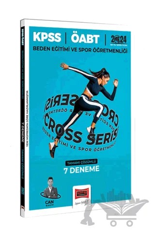 2024 ÖABT Beden Eğitimi ve Spor Öğretmenliği Cross Serisi Tamamı Çözümlü 7 Deneme – Can Nakip – Yargı Yayınevi kitap kapağı
