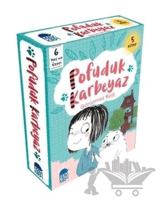 Pofuduk Karbeyaz (5 Cilt Takım) – Pip Jones – Mavi Kirpi Yayınları kitap kapağı