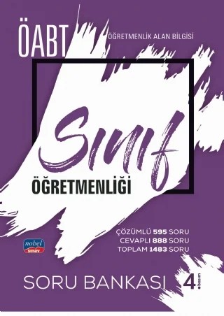 ÖABT Sınıf Öğretmenliği - Soru Bankası – Komisyon – Nobel Sınav kitap kapağı