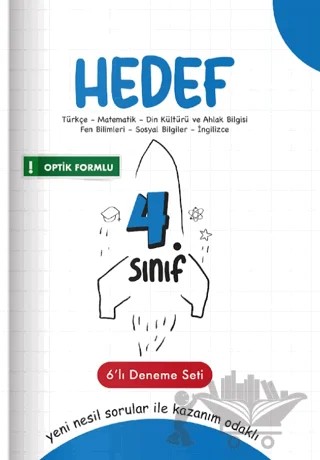 4. Sınıf Hedef 6'lı Deneme Seti – Kolektif – Öğretir Yayınları kitap kapağı