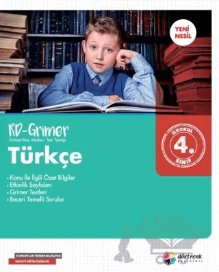 4. Sınıf Türkçe Rd - Grimer – Kollektif – Dört Renk Yayınları kitap kapağı