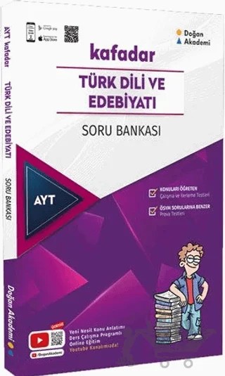AYT Kafadar Türk Dili ve Edebiyatı Soru Bankası – Kolektif – Doğan Akademi kitap kapağı