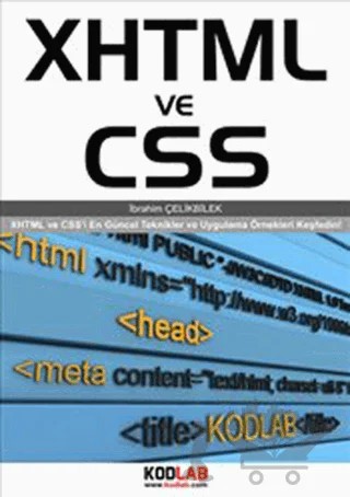 XHTML ve CSS – İbrahim Çelikbilek – Kodlab Yayın Dağıtım kitap kapağı