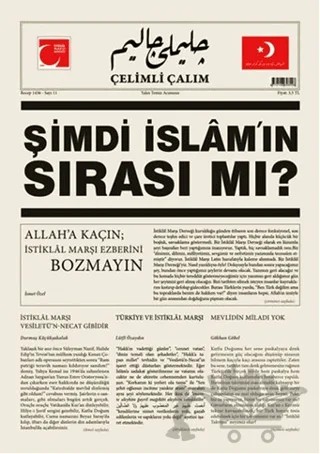 Çelimli Çalım Dergisi Sayı: 11 – Çelimli Çalım Dergisi Yayınları kitap kapağı