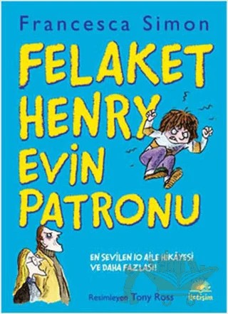 Felaket Henry Evin Patronu – Francesca Simon – İletişim Yayınevi kitap kapağı