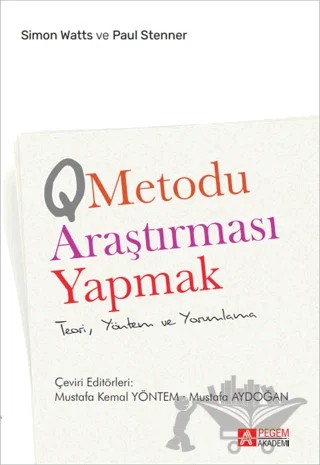 Q Metodu Araştırması Yapmak – Paul Stenner, Simon Watts – Pegem Akademi Yayıncılık kitap kapağı