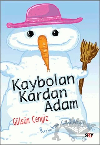 Kaybolan Kardan Adam - Bıcırık Kitaplar – Gülsüm Cengiz – Say Çocuk kitap kapağı