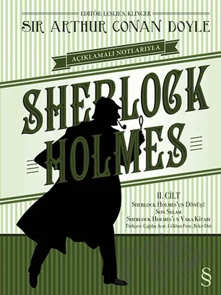 Açıklamalı Notlarıyla Sherlock Holmes Cilt: 2 – Sir Arthur Conan Doyle – Everest Yayınları kitap kapağı