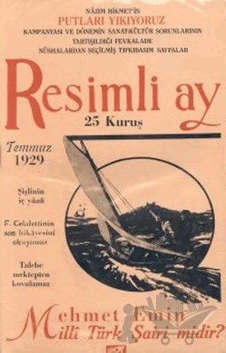 Resimli Ay – Kolektif – Broy Yayınları kitap kapağı