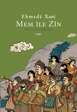Mem İle Zin – Ehmede Xani (Ahmed-i Hani) – Everest Yayınları kitap kapağı