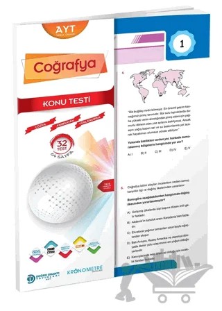 AYT Coğrafya Yaprak Test – Kolektif – Doğru Orantı Yayınları kitap kapağı
