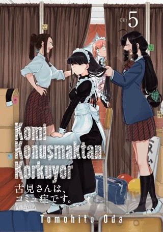 Komi Konuşmaktan Korkuyor Cilt 5 – Tomohito Oda – Marmara Çizgi kitap kapağı