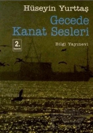 Gecede Kanat Sesleri – Hüseyin Yurttaş – Bilgi Yayınevi kitap kapağı