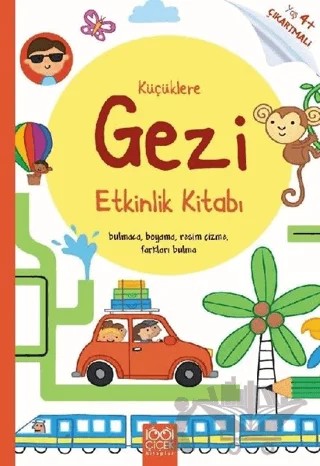 Küçüklere Gezi Etkinlik Kitabı – James Maclaine – 1001 Çiçek Kitaplar kitap kapağı