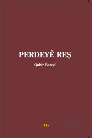 Perdeye Reş – Qahir Bateyî – Sitav Yayınevi kitap kapağı