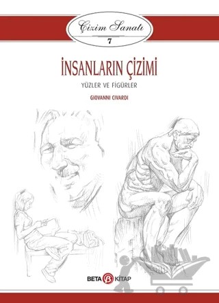 İnsanların Çizimi - Çizim Sanatı 7 – Giovanni Civardi – Beta Kitap kitap kapağı