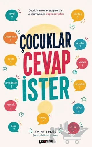 Çocuklar Cevap İster – Emine Ergün – Kripto Basım Yayın kitap kapağı