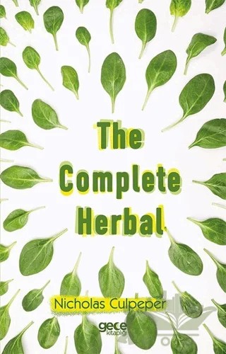 The Complete Herbal – Nicholas Gent Culpeper – Gece Kitaplığı kitap kapağı