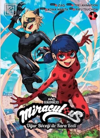 Miraculous: Uğur Böceği ile Kara Kedi 1 – Zag – Athica Yayınları kitap kapağı