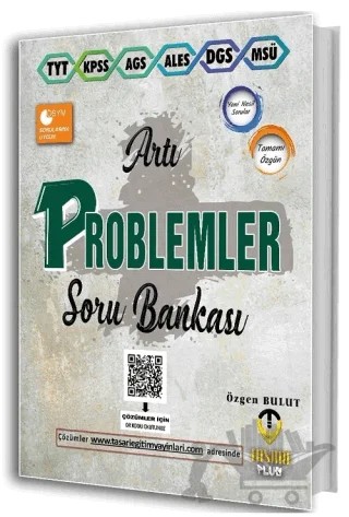 TYT KPSS MEB-AGS ALES DGS MSÜ Artı Problemler Soru Bankası Çözümlü – Özgen Bulut – Tasarı Eğitim Yayınları kitap kapağı