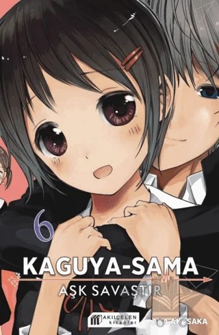 Kaguya-Sama - Aşk Savaştır 6 – Aka Akasaka – Akıl Çelen Kitaplar kitap kapağı