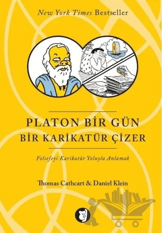 Platon Bir Gün Karikatür Çizer – Daniel Klein, Thomas Cathcart – Aylak Kitap kitap kapağı