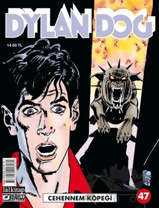 Dylan Dog Sayı 47 - Cehennem Köpeği – Tiziano Sclavi – Lal Kitap kitap kapağı