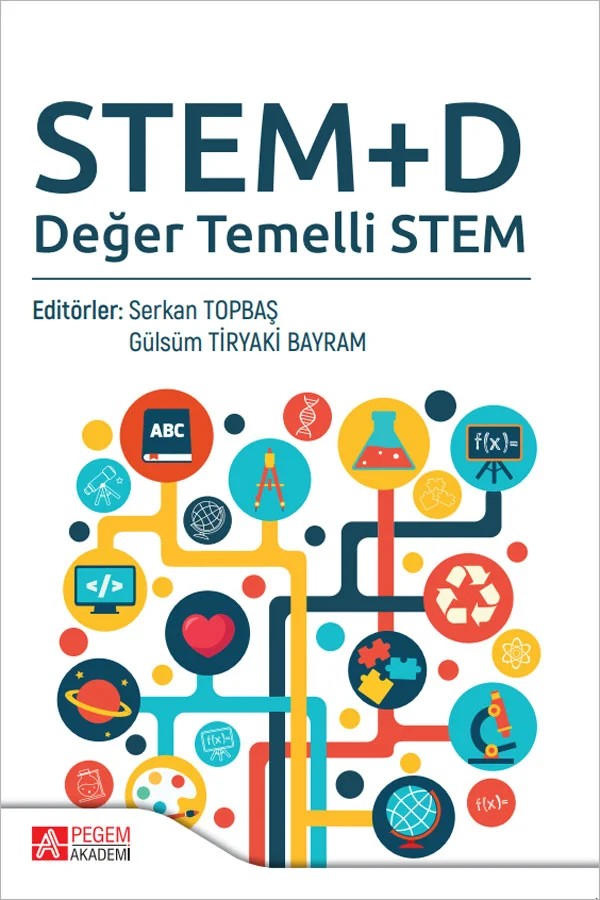 STEM +D Değer Temelli STEM – Pegem Akademi Yayıncılık kitap kapağı