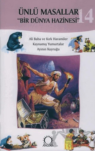 Ünlü Masallar - 14 Bir Dünya Hazinesi – Kolektif – Angora Kitapları kitap kapağı