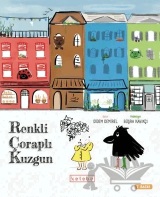 Renkli Çoraplı Kuzgun – Didem Demirel – Ketebe Çocuk kitap kapağı