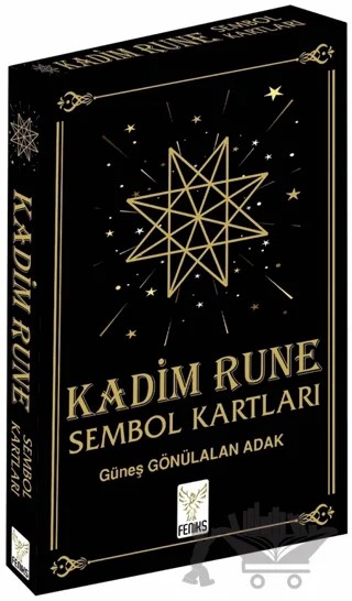 Kadim Rune Sembol Kartları / Kutulu 36 Kart – Güneş Gönülalan Adak – Feniks Yayınları kitap kapağı