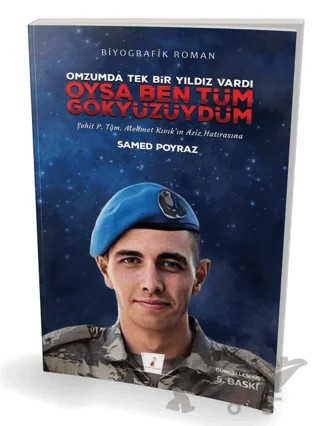 Oysa Ben Tüm Gökyüzüydüm – Samed Poyraz – Pelikan Tıp Teknik Yayıncılık kitap kapağı