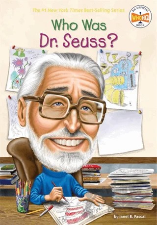 Who Was Dr. Seuss? – Janet B. Pascal – Penguin Random House kitap kapağı