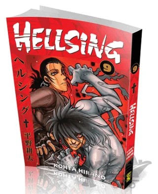 Hellsing 9. Cilt – Kohta Hirano – Gerekli Şeyler Yayıncılık kitap kapağı